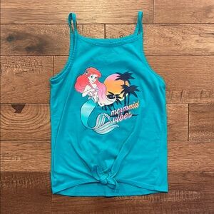 Disney Jumping Beans Ariel Little Mermaid Tank Top Softest Tank - Size 8